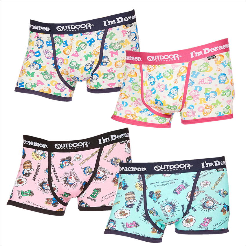 アウトドア ドラえもん ボクサーパンツ キャラクター メンズ OUTDOOR ブランド