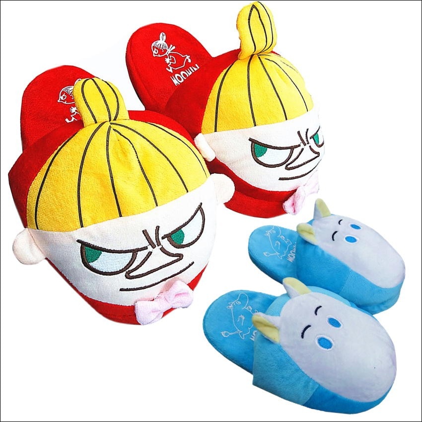 ムーミン リトルミイ ぬいぐるみ スリッパ 防寒 ルームシューズ キャラクター グッズ スリッパ 防寒 あったか 4546267109279