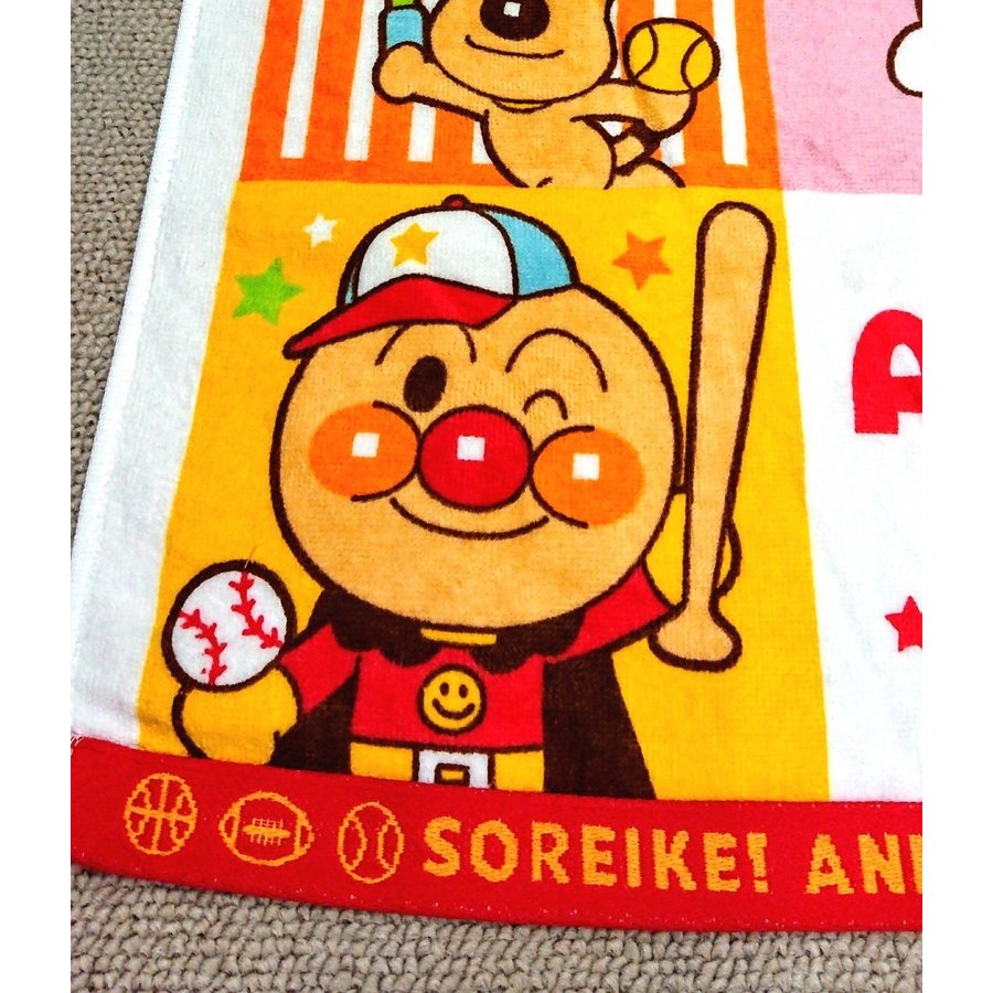 アンパンマンフェイスタオル ANPANMAN KIDS COLLECTION（アンパンマンキッズコレクション