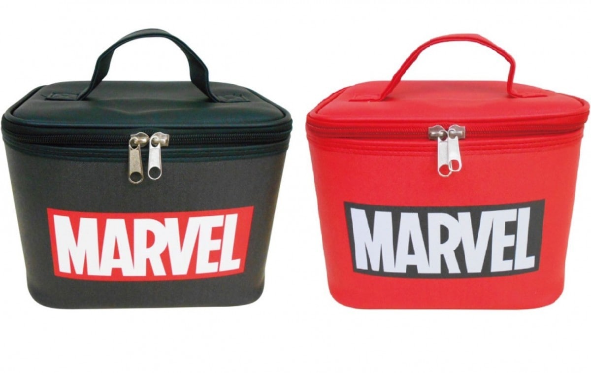 MARVEL バニティーポーチ メイクバッグ バニティケース 化粧ボックス コスメボックス メイクボックス コスメポーチ マーベル
