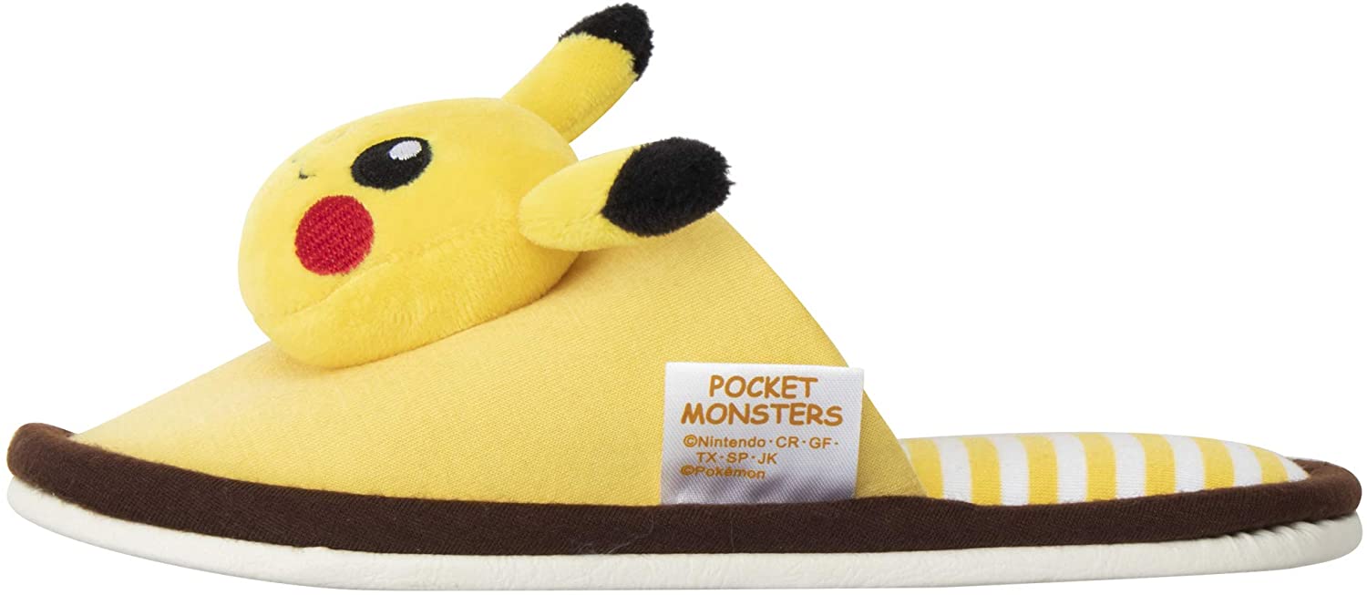ポケットモンスター ポケモンキャラクター 子供用 スリッパ こども ニッポンスリッパ ピカチュウ イーブイ 18 cm マスコット付 キャラクターグッズ ポケモン キャラクターグッズ専門店 Ashop