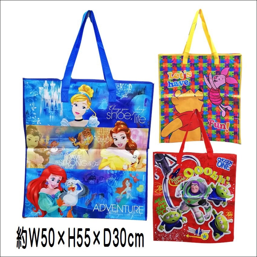 ディズニーキャラクター レジャーバッグ ショッピングバッグ大