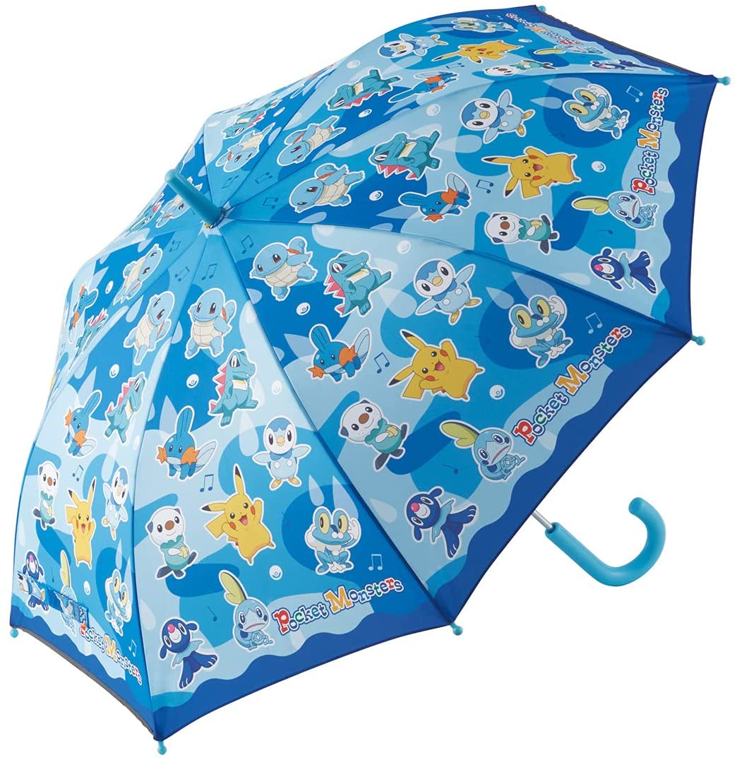 ポケットモンスター ポケモン傘21 キャラクター キッズ かさ UB1N 子供 雨具 雨傘 こども 反射テープ スケーター 4973307555688