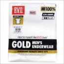 BVD �ݼ�ȾµT����� GOLD ��� ����ʡ� �»�ȩ�� ��100�� ���פ�Ĺ���� �ӡ����֥����ǥ� G013TS