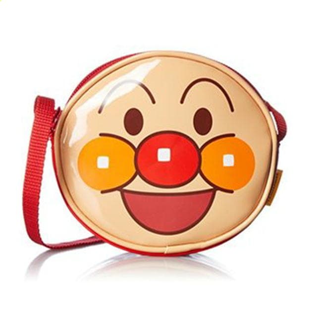 アンパンマン エナメル フェイス ポシェット キャラクター ネックポーチ バイキンマン ドキンちゃん コキンちゃん 日本製 ANF-1500 伊藤産業