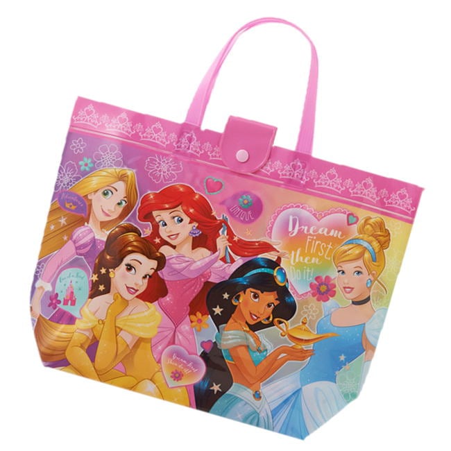 プールバッグ プリンセス ディズニー キャラクター バケット型 ビーチ