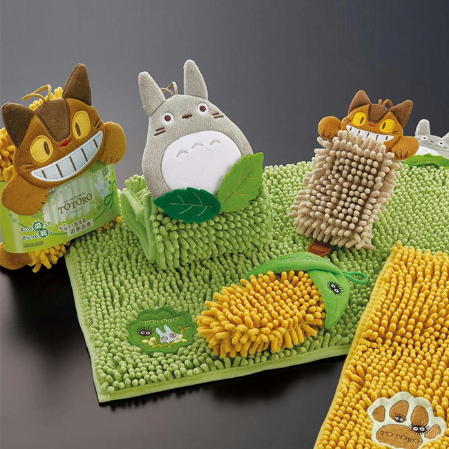 森のトトロ お手拭きタオル 15×28cm グリーン センコー ジブリ
