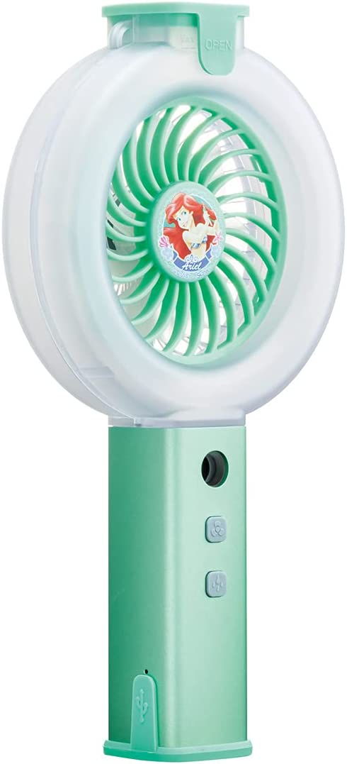 アリエル ハンディ ミストファン 携帯 扇風機 ディズニー プリンセス