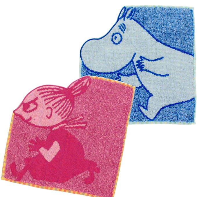 美品 リトルミー Ekelund ムーミン キャラクター タオル タペストリー