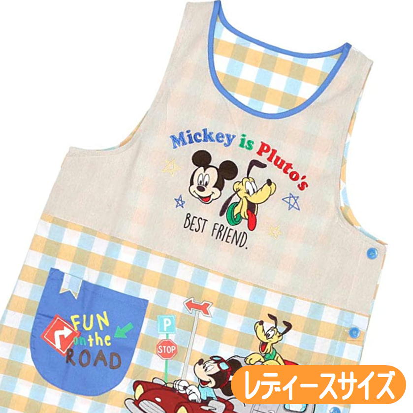 エプロン ミッキーマウス プルート ディズニー キャラクター