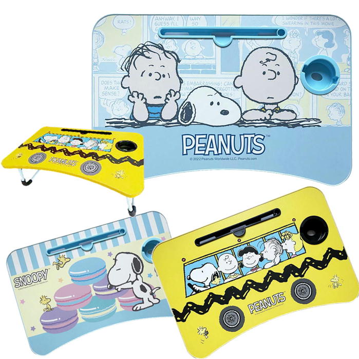 スヌーピー 折りたたみ テーブル タブレット置き付 キャラクター 子供