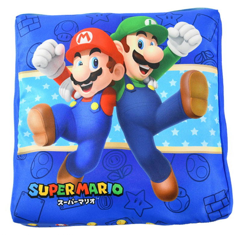 スクールクッション スーパーマリオ スターマリオ 任天堂 キャラクター