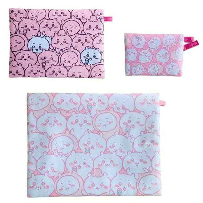 ちいかわ ミニがま口ポーチ | 商品紹介 | 株式会社パレード プライズ ・カプセルトイ・ぬいぐるみ・雑貨 【未開封】ちいかわ 3連ポーチ（仲間がいっぱい）