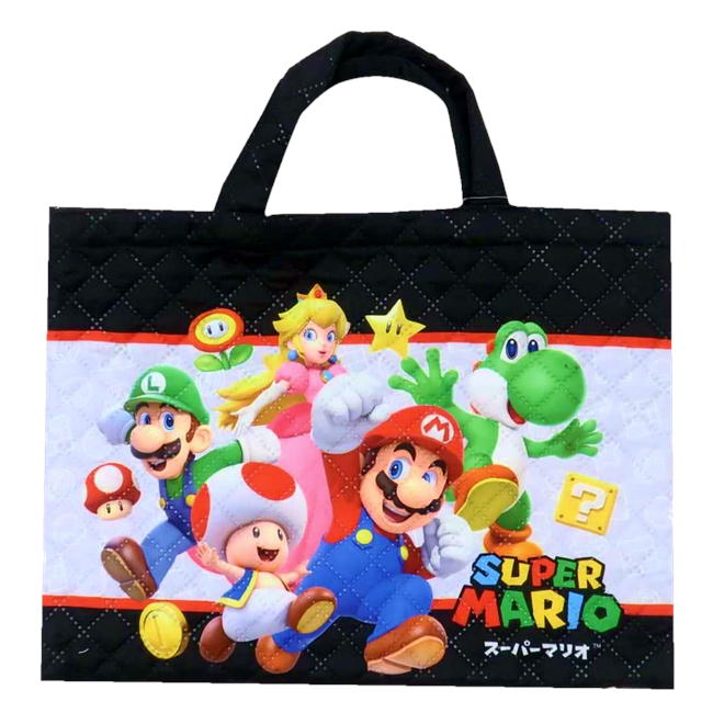 レッスンバッグ スプラトゥーン3 スーパーマリオ キルト 任天堂