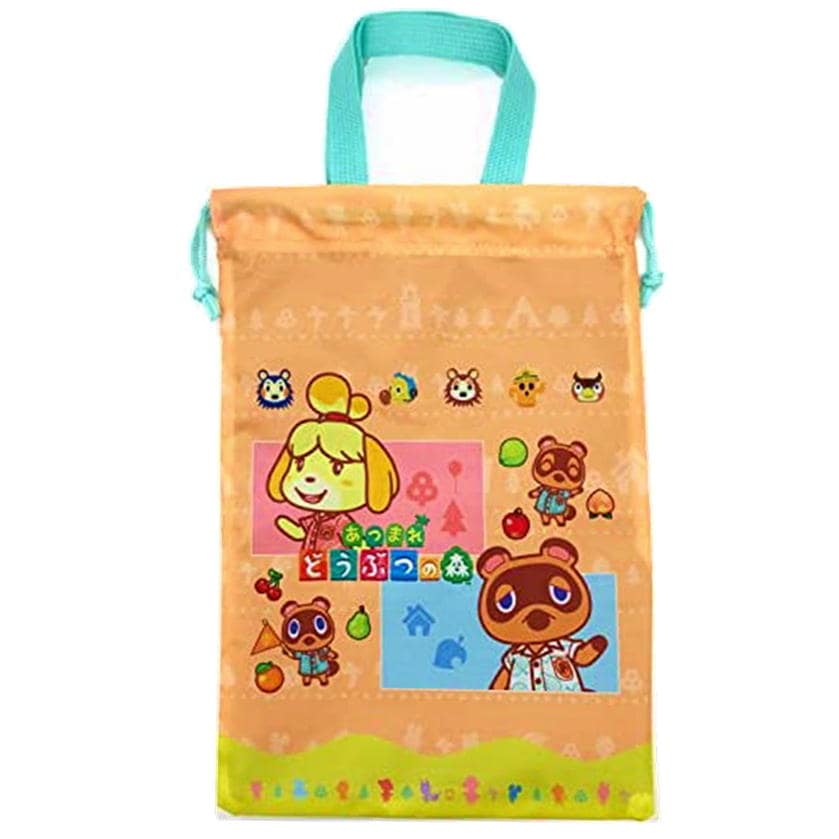 あつまれどうぶつの森 シューズバッグ 巾着 上靴入れ 上靴袋 任天堂 