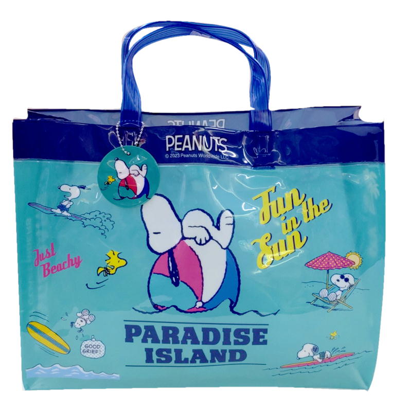 プールバッグ スヌーピー マチアリ 角型 SNOOPY キャラクター ビーチ
