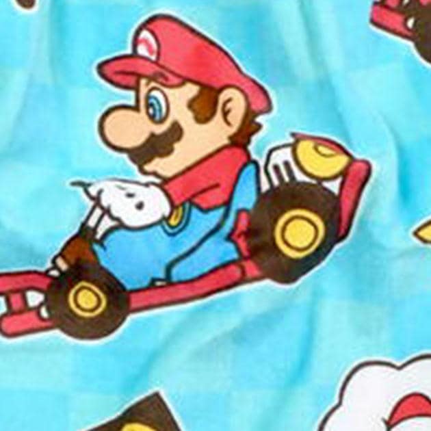 ラップタオル スーパーマリオ マリオカート 60cm丈 巻きタオル 任天堂
