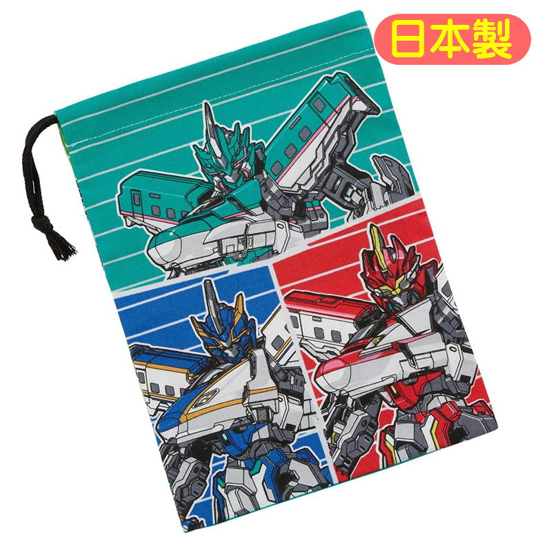 ジンカップ　エルネスト　袋付き シンカリオンZ コップ袋 スケーター KB62 新幹線 キャラクター