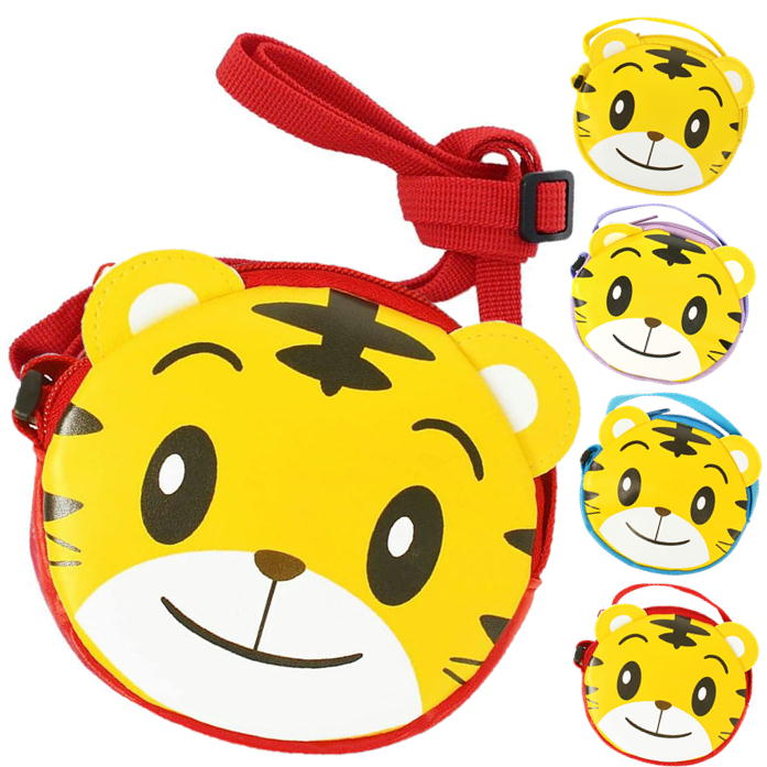 しまじろう ミニショルダー フェイス ポシェット キャラクター ネック