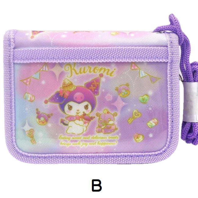 楽天市場】【サンリオキャラクターズ】KUROMI クロミ 本革 ラウンド長