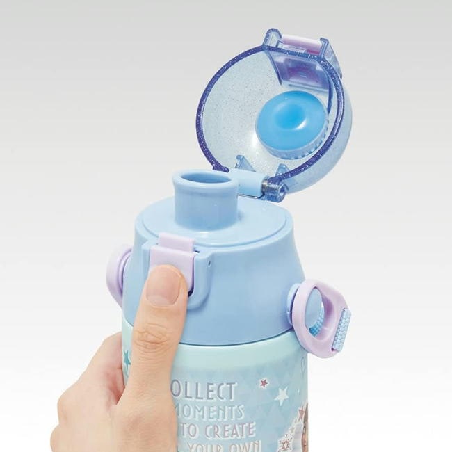 アナと雪の女王 22 超軽量 ロック付 ステンレスボトル ディズニー