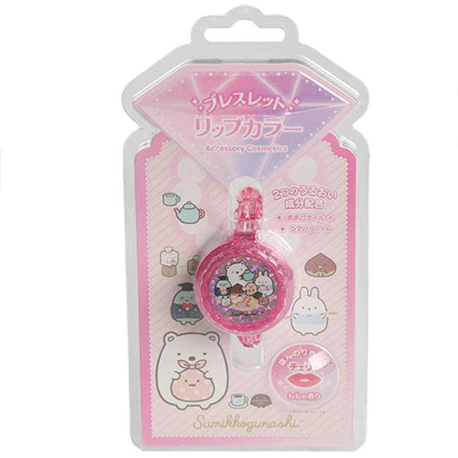 ブレスレット リップカラー すみっコぐらし サンリオ キャラクター キティちゃん マイメロディ キッズコスメ 粧美堂 SHOBIDO