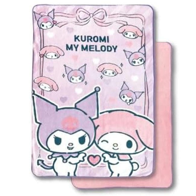 ハーフ毛布 マイメロディ クロミ シナモロール 立体 ひざかけ ハーフ