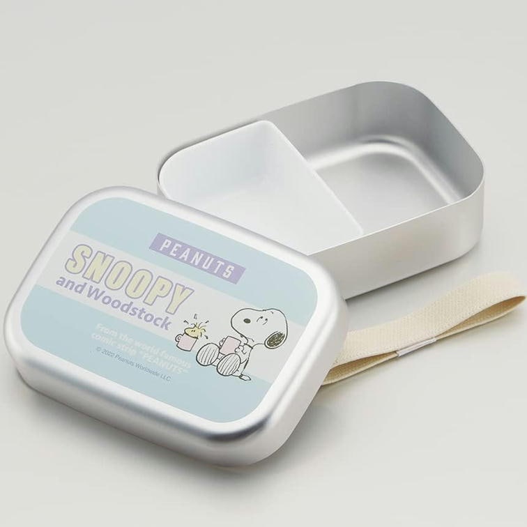 アルミ弁当箱 スヌーピー ポップカラー ランチボックス 子供用 ALB5NV