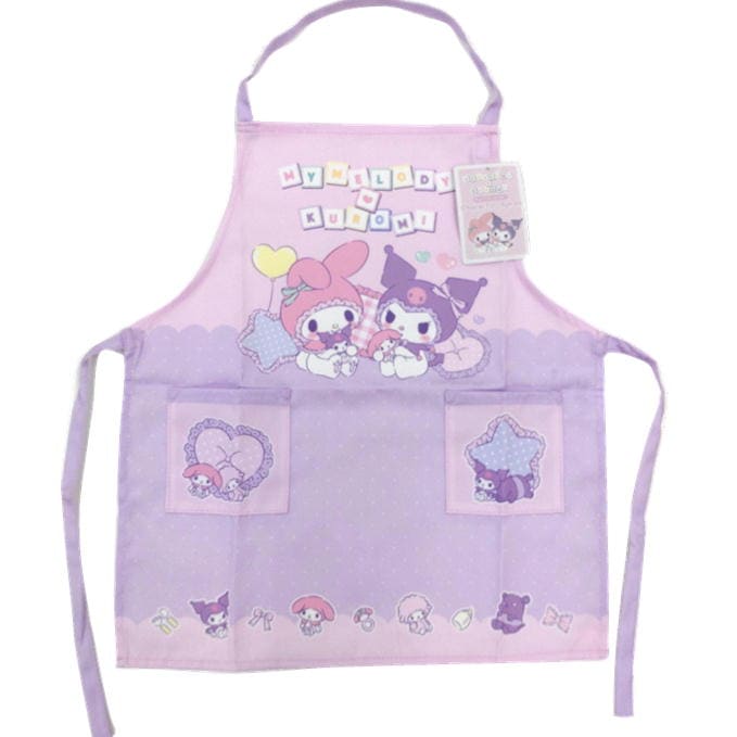 エプロン マイメロディ クロミ キッズ エプロン サンリオ キャラクター