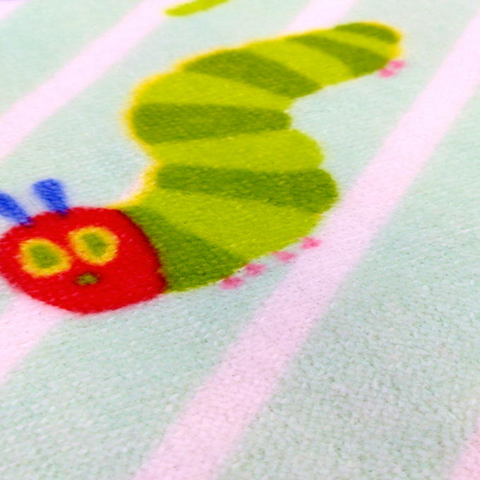 はらぺこあおむし スイーツ フェイスタオル 林 絵本 キャラクター グッズ 34×75cm FM431900
