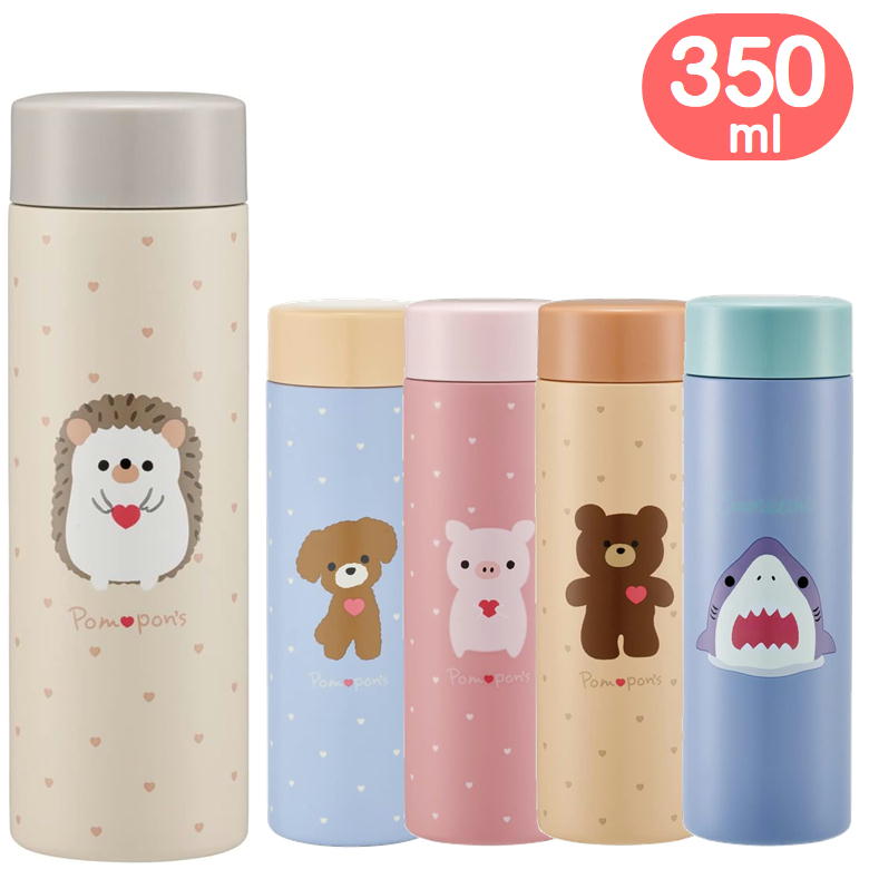 マグボトル Pompon's キャラクター スケーター STYL4 サメッチ クマ