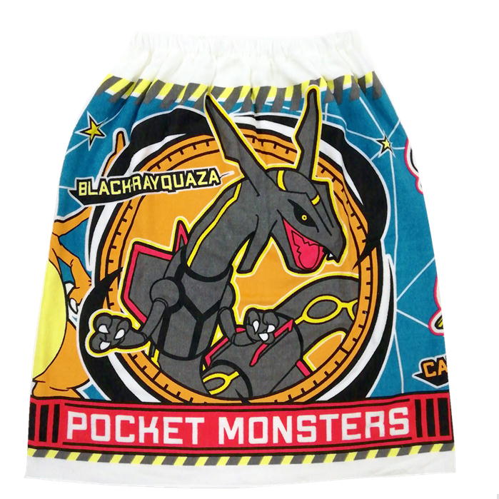 ラップタオル ポケットモンスター レックウザ PK62404 巻きタオル