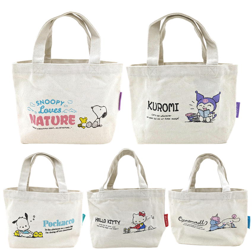 トートバッグ スヌーピー サンリオ キャラクター ミニトートバッグ