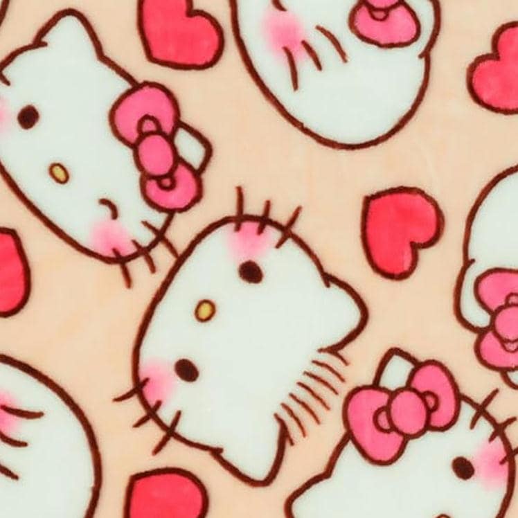 【未使用★2008年製】ハローキティ　毛布　絨毯　ラグ　キルト　犬　サンリオ 未使用☆2008年製】ハローキティ 毛布 絨毯 ラグ キルト 犬