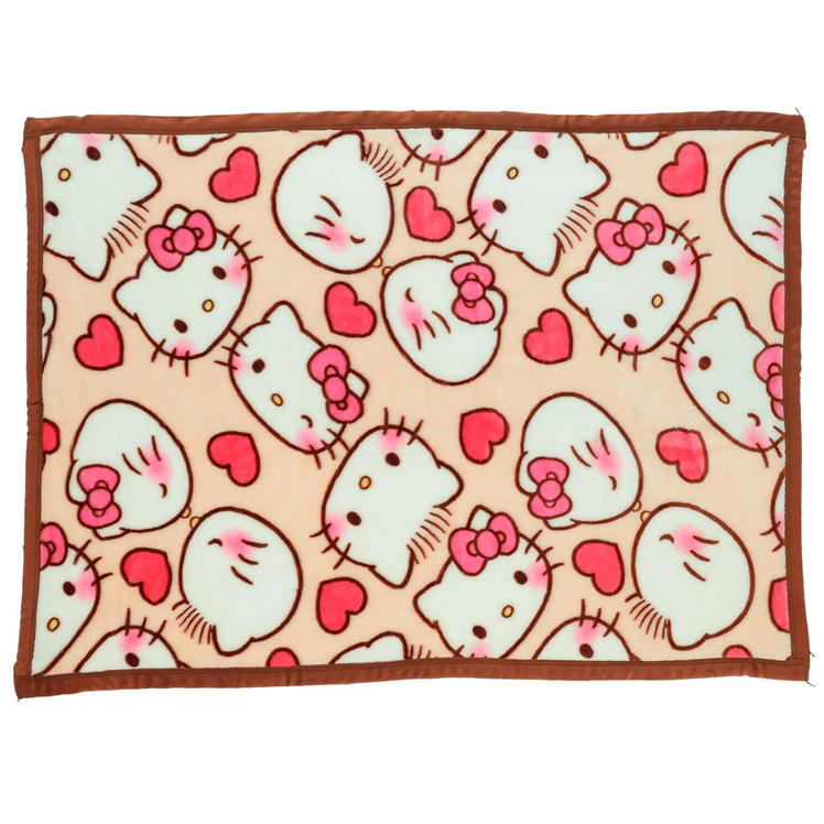 【未使用★2008年製】ハローキティ　毛布　絨毯　ラグ　キルト　犬　サンリオ 3785002600-01.jpg