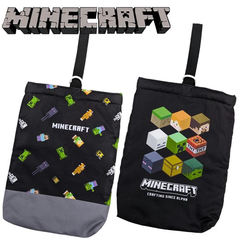 マインクラフト レッスンバッグ・シューズ袋・巾着 まとめ売り  