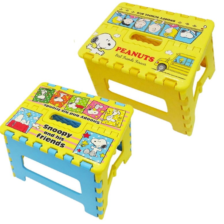 ステップチェア スヌーピー 折りたたみ 踏み台 ピーナッツ