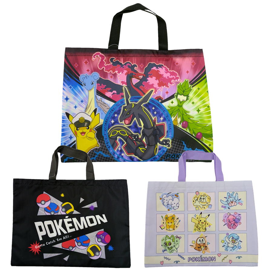 ポケモン ポケットモンスター エコバッグ 下敷き ほのお バッグ プライズ アミ しまむらでゲットした「モンスターボール」が実用的すぎて笑った