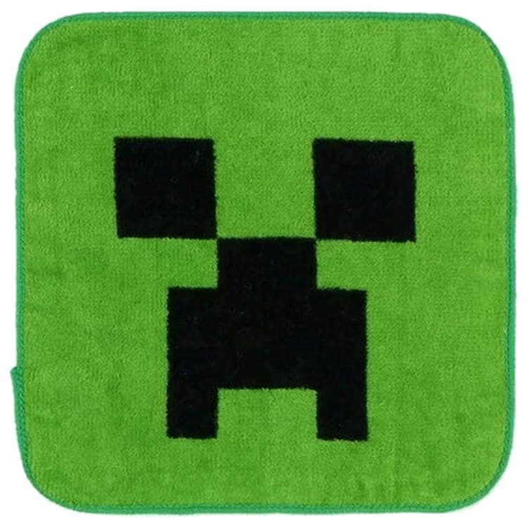 ミニタオル マインクラフト 3枚組 マイクラ グッズ プチタオル ハンカチ キャラクタータオル ポケットタオル F8468YB Minecraft