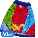 ラップタオル ポケットモンスター O4793 巻きタオル ポケモン キャラクター プールタオル 林 マキタオル 60cm丈 ネイビー|タオル|ホームファッション