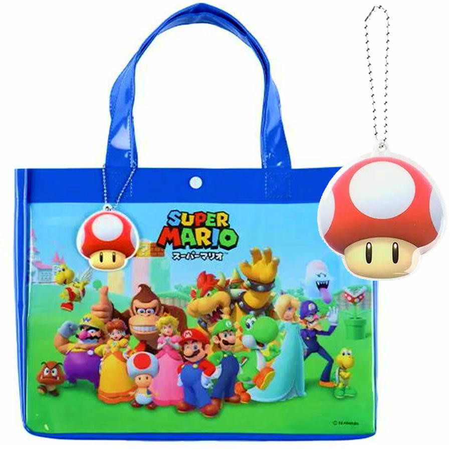 スーパーマリオコレクション ソフトバック Amazon.co.jp: スーパーマリオ レッスンバッグ[キルト] MBS 1045