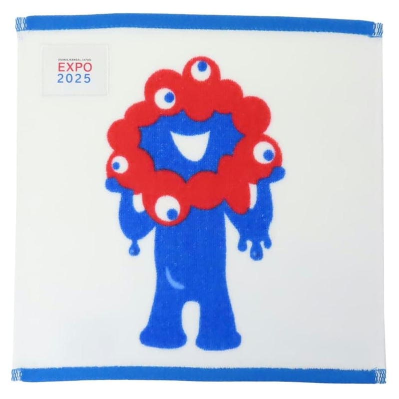 【超激レア】関西万博2025ミャクミャクタオル大阪府警 ミャクミャク ミャクミャクポーズ フェイスタオル | 2025大阪・関西