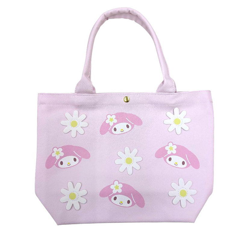 1999年サンリオ キティ フラワーピンク ビニールトートバッグ 平成レトロ