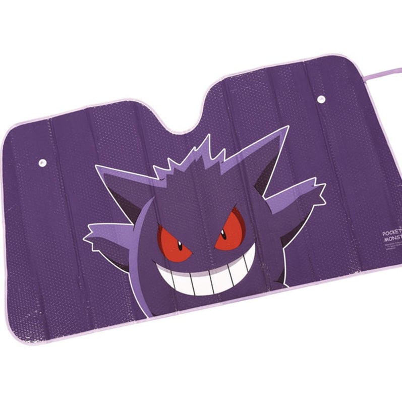 サンシェード ポケットモンスター ゲンガー CSUS1 スケーター ポケモン キャラクター フロント カー用品 日よけ 横130×縦68cm 車用品