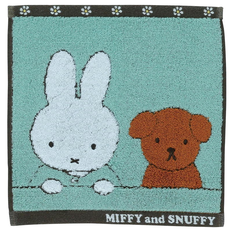 ミッフィー ミニタオル 丸眞 miffy キャラクター スナッフィー うさぎ タオルハンカチ ディックブルーナ 抗菌 防臭