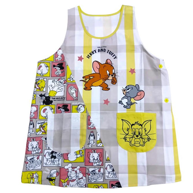 エプロン トム＆ジェリー 351936-2 美竹 大寸 大きいサイズ トム
