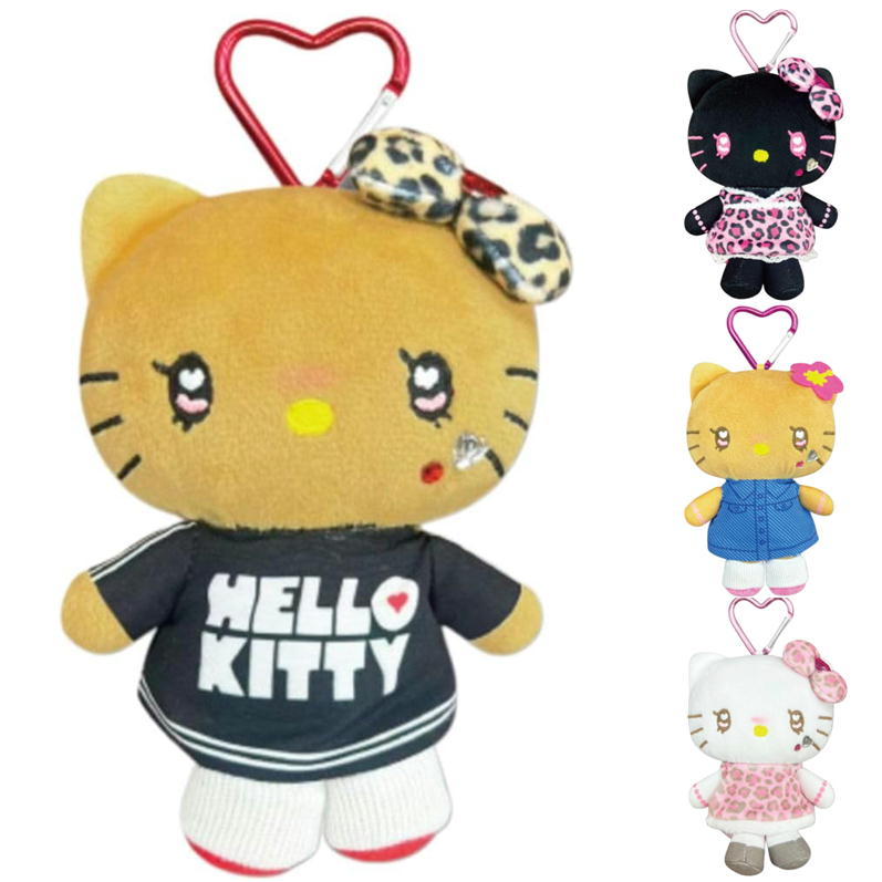 マスコットポーチ ハローキティ キティちゃん ギャルシリーズ3 マスコット サンリオ キャラクター 畑山商事 かわいい 小物入れ チャーム付き