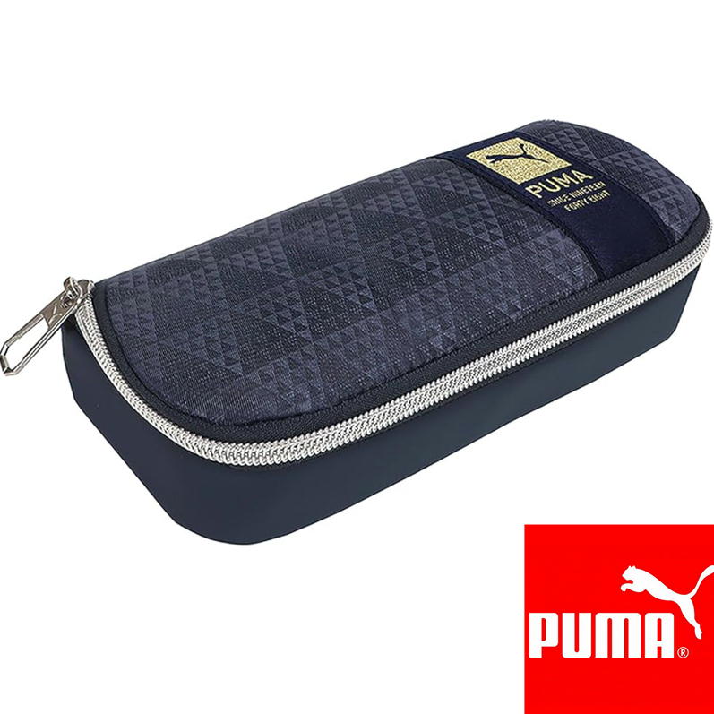 puma ホルダートレーペンケース クツワ ペンケース プーマ PM407NB 筆箱 シンプル コンパクト 大容量 学生 ペンポーチ 文房具