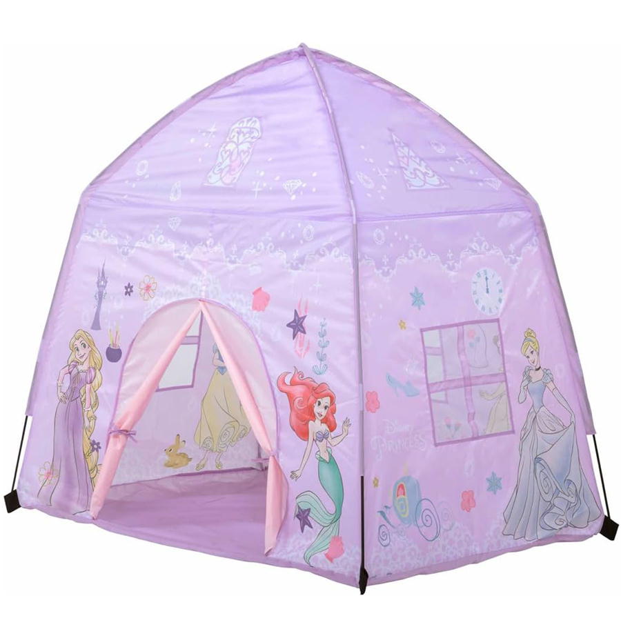 ディズニープリンセス キッズテント 屋内専用 スケーター TENT1 プレイハウス 室内 子供用 遊び場 女の子 グッズ キャラクター