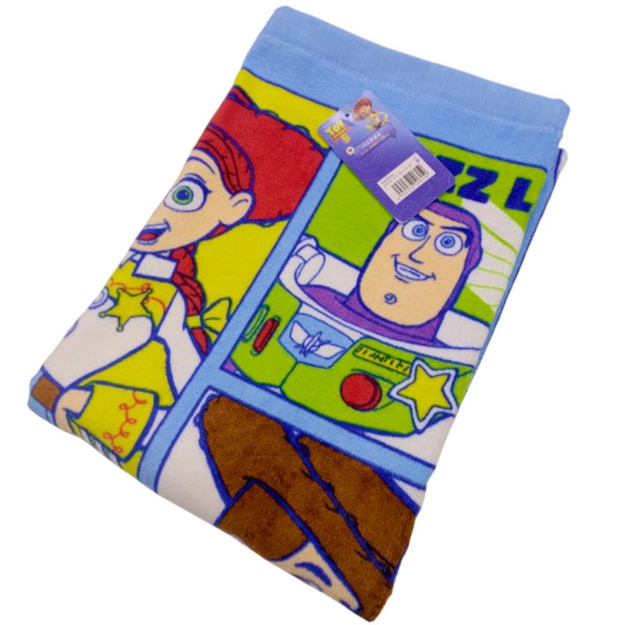 バスタオル トイストーリー5 コミカル ディズニー ピクサー 林タオル キャラクター グッズ 60×120cm 綿100% ウッディ バズ 子供